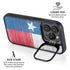 Texas Flag Light Wood iPhone 14 Pro Kickstand Case